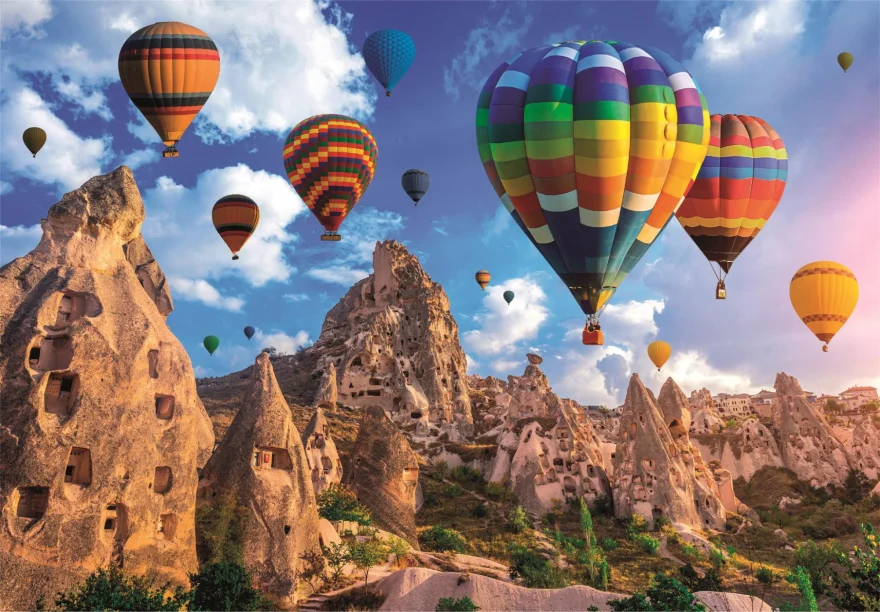 CLEMENTONI Puzzle Balony nad Kapadokií 1000 dílků