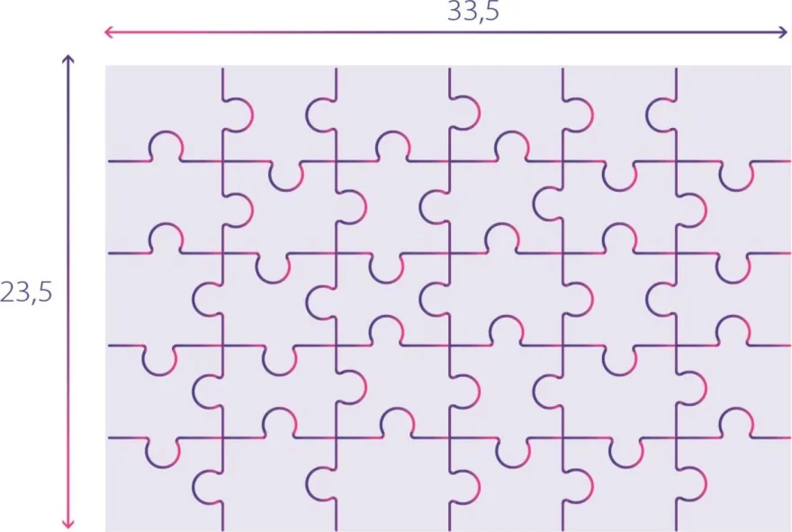 CLEMENTONI Puzzle Zvířecí farma 30 dílků