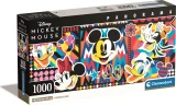 CLEMENTONI Panoramatické puzzle Disney Classics 1000 dílků