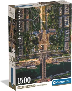 Puzzle Let nad Paříží 1500 dílků