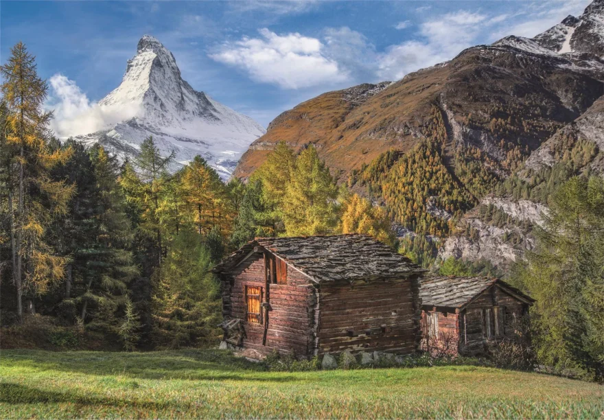 CLEMENTONI Puzzle Okouzlující Matterhorn 500 dílků