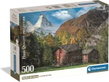 CLEMENTONI Puzzle Okouzlující Matterhorn 500 dílků
