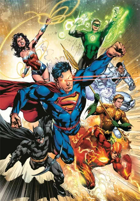 CLEMENTONI Puzzle DC Comics: Liga Spravedlnosti 500 dílků