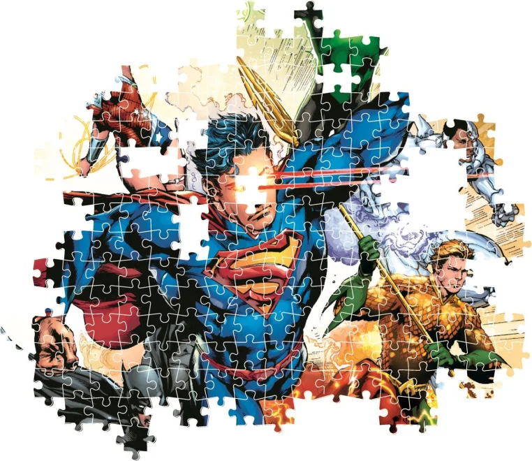 CLEMENTONI Puzzle DC Comics: Liga Spravedlnosti 500 dílků