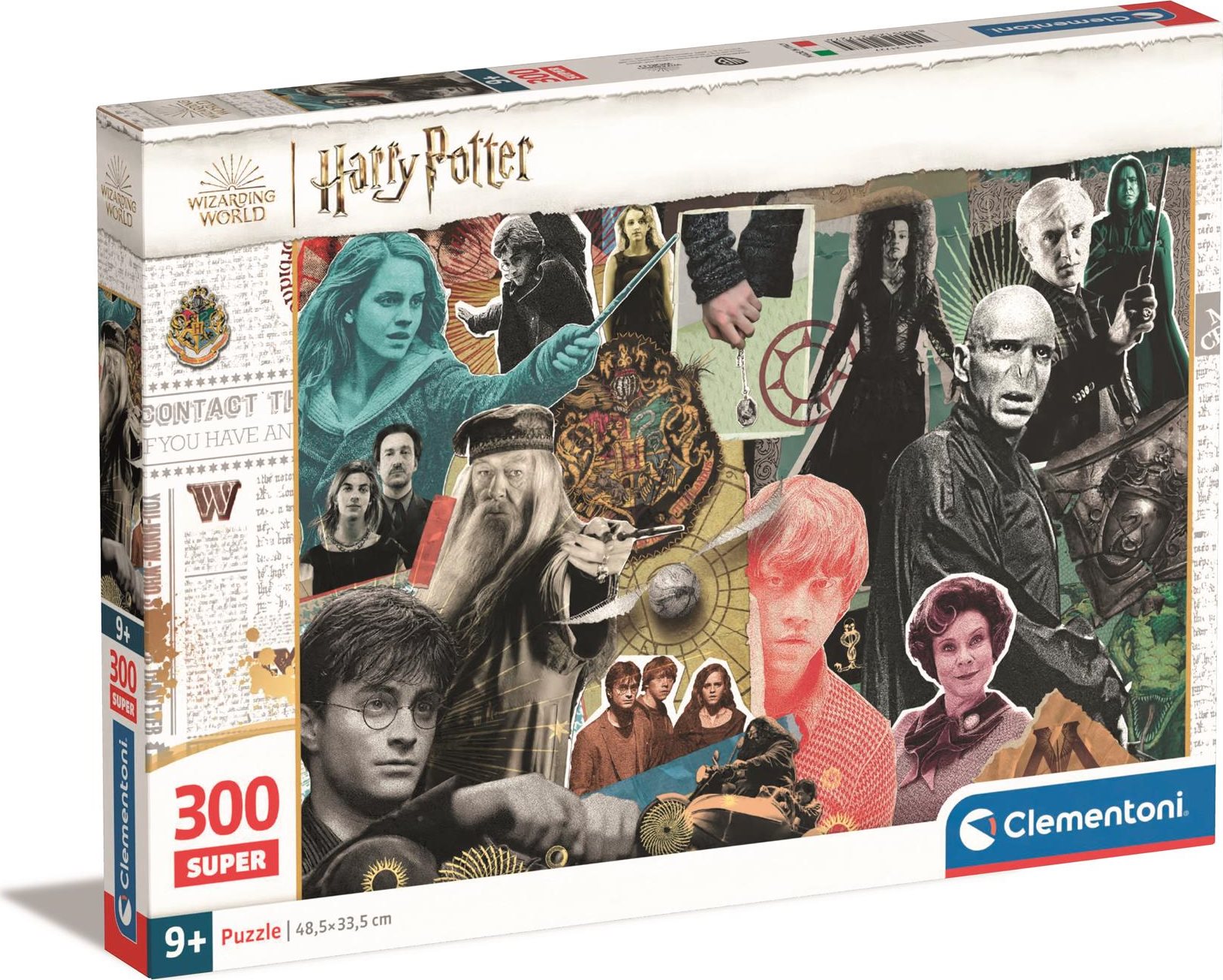 CLEMENTONI Puzzle Harry Potter 300 dílků