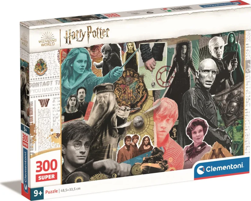 CLEMENTONI Puzzle Harry Potter 300 dílků