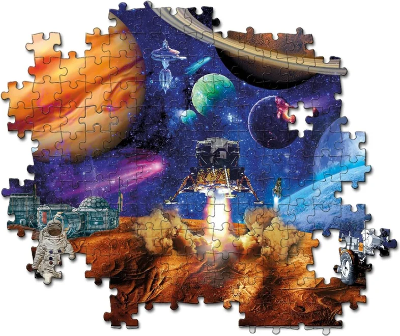 CLEMENTONI Puzzle Vesmírná mise 300 dílků