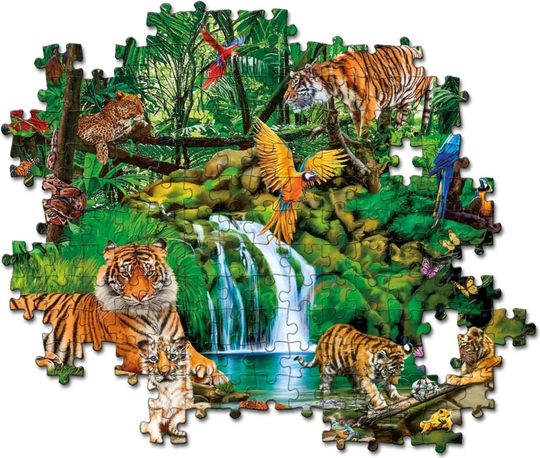 CLEMENTONI Puzzle Útočiště v džungli 300 dílků