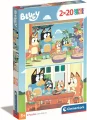 CLEMENTONI Puzzle Bluey 2x20 dílků