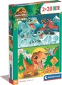 CLEMENTONI Puzzle Jurský svět 2x20 dílků