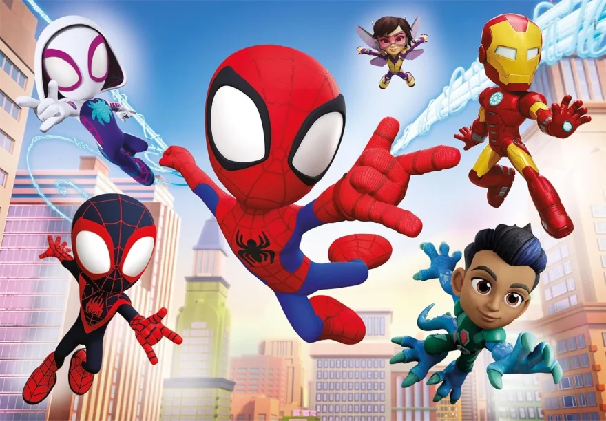 CLEMENTONI Puzzle Spidey a jeho úžasní přátelé 2x60 dílků