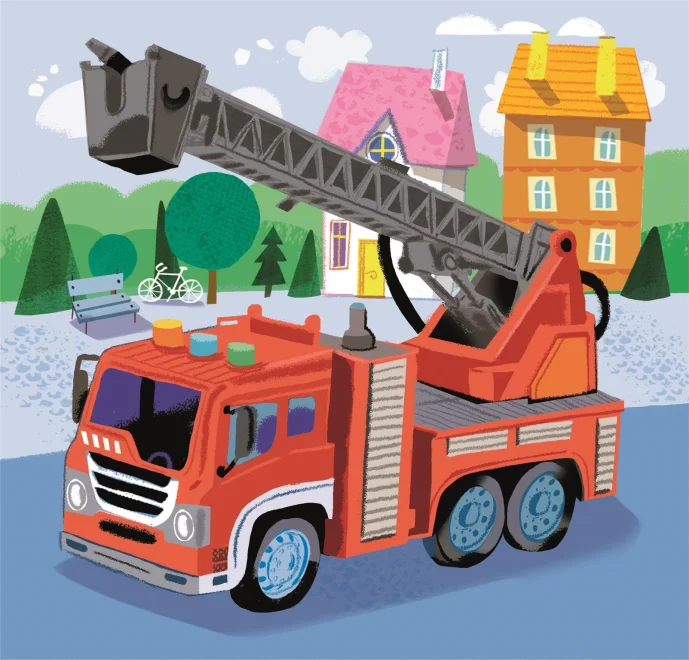 CLEMENTONI Puzzle Záchranářská vozidla 3x48 dílků