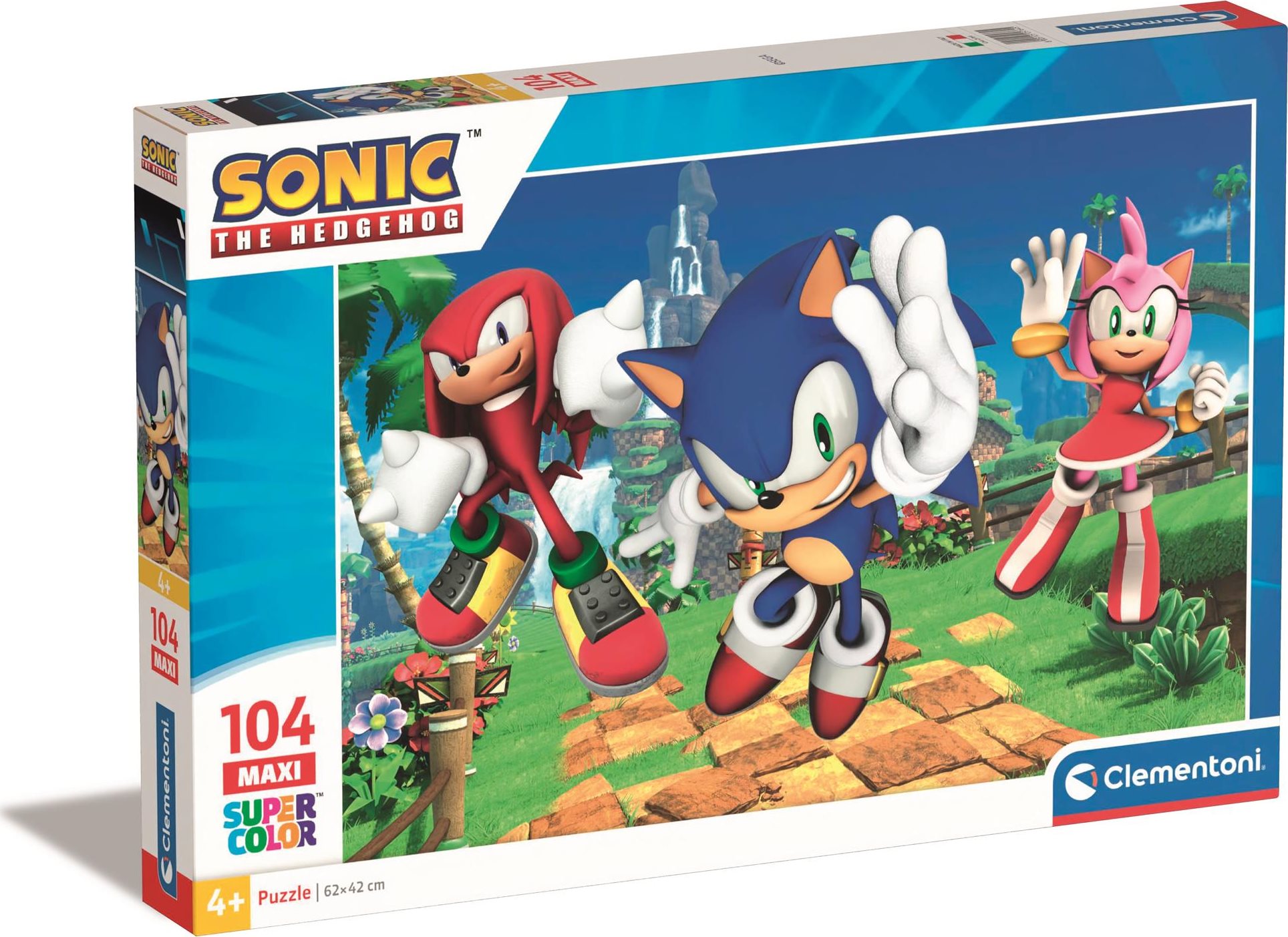Clementoni Maxi Puzzle 104 dílků Sonic