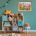 CLEMENTONI Puzzle Země dinosaurů 104 dílků