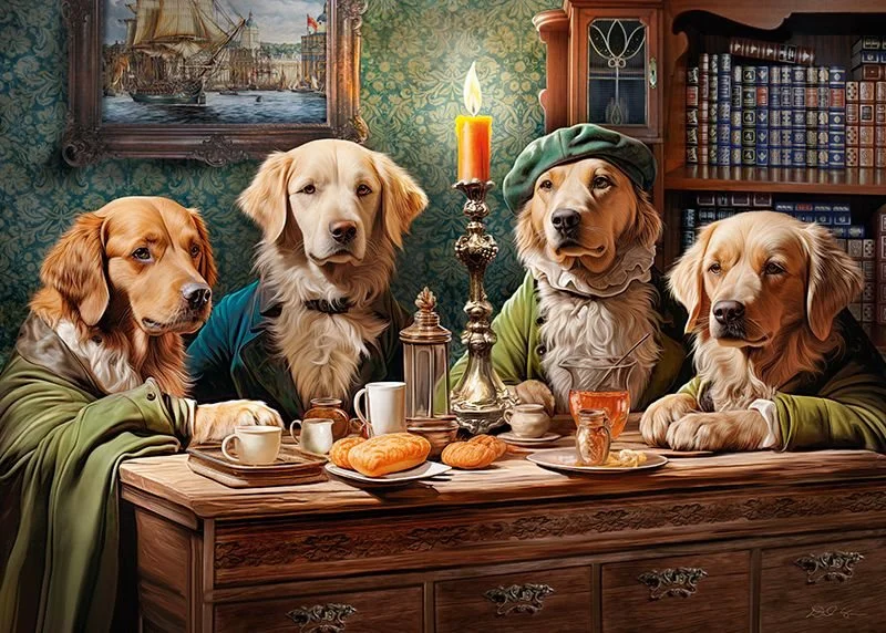 CHERRY PAZZI Puzzle Staří přátelé 1000 dílků