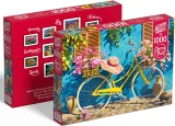CHERRY PAZZI Puzzle Žluté kolo 1000 dílků