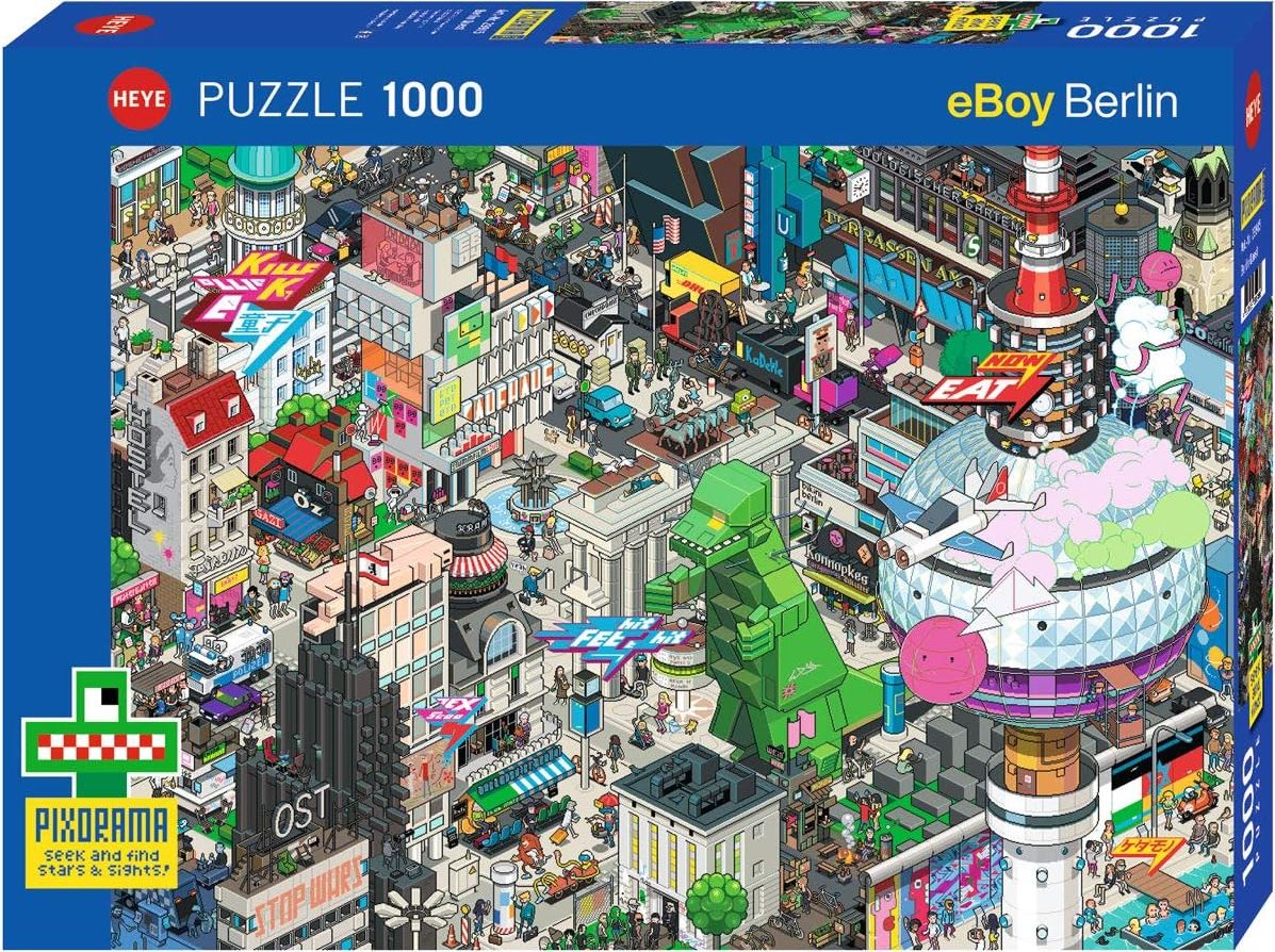 Heye Berlínské pátrání 1000 dílků