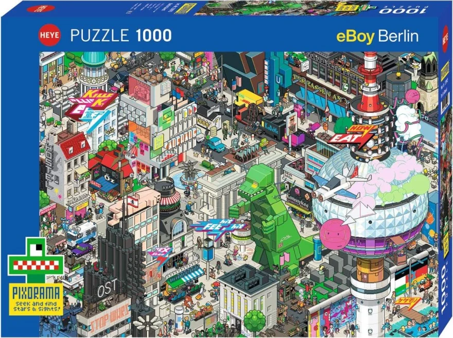 Heye Puzzle Pixorama: Berlín 1000 dílků