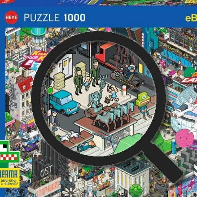 Heye Puzzle Pixorama: Berlín 1000 dílků