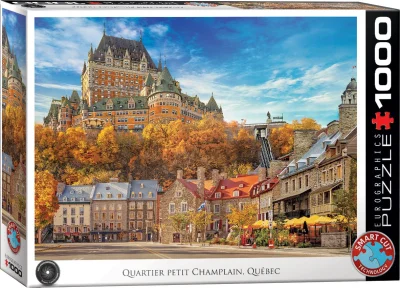 Puzzle Quartier Petit Champlain 1000 dílků