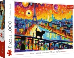 TREFL Puzzle Kočka v Paříži 1000 dílků