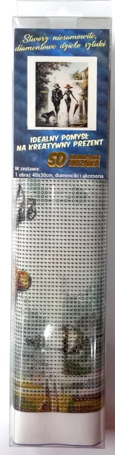 NORIMPEX Diamantové malování Romantická procházka 40x30cm