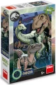DINO Svítící puzzle Jurský Svět XL 100 dílků