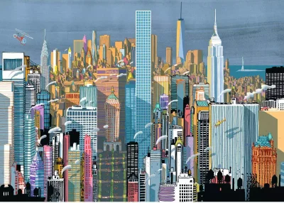 Puzzle Město New York 1000 dílků