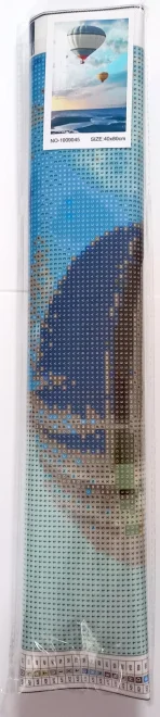 NORIMPEX Diamantové malování Horkovzdušné balóny 80x40cm