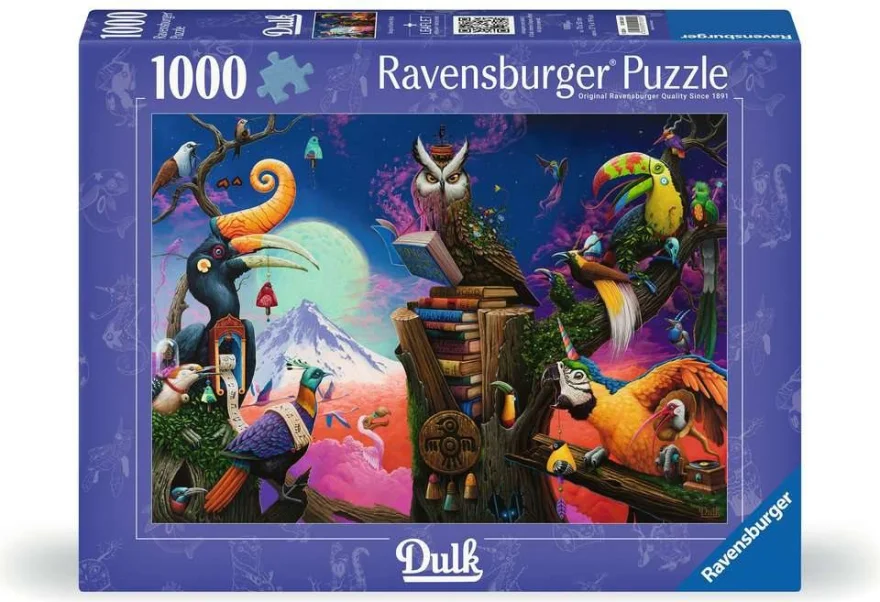 RAVENSBURGER Puzzle Písně vyhynulých ptáků 1000 dílků