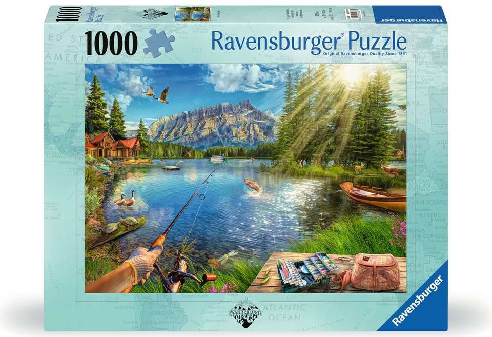RAVENSBURGER Život u jezera 1000 dílků
