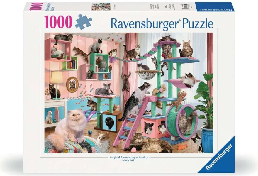 RAVENSBURGER Puzzle Kočičí nebe 1000 dílků