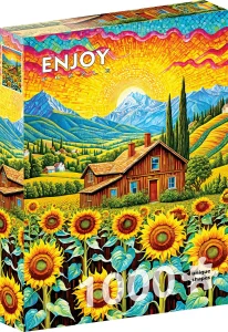 Puzzle Slunečnicový dům 1000 dílků