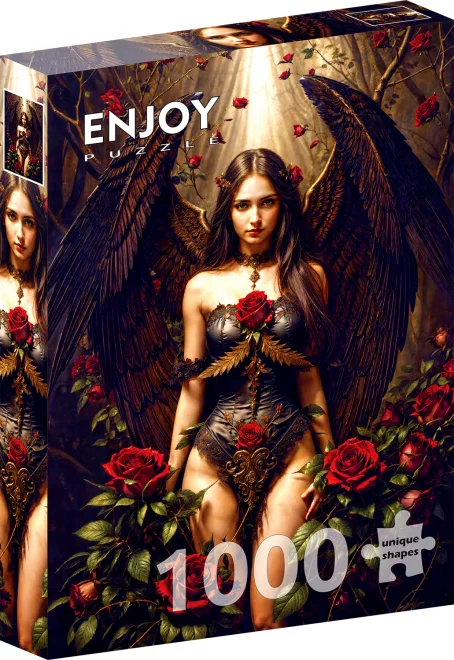 ENJOY Puzzle Temný anděl 1000 dílků