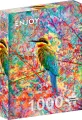 Enjoy Puzzle Šťastný ptáček 1000 dílků