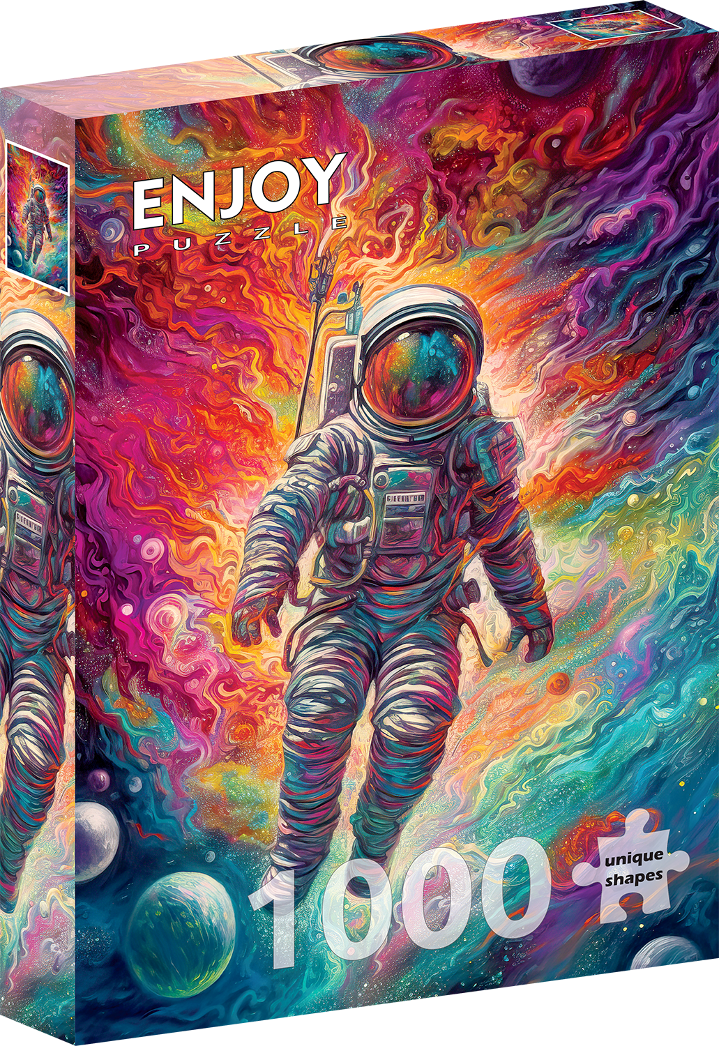ENJOY Puzzle Nulová gravitace 1000 dílků
