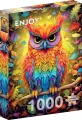 ENJOY Puzzle Podzimní sova 1000 dílků