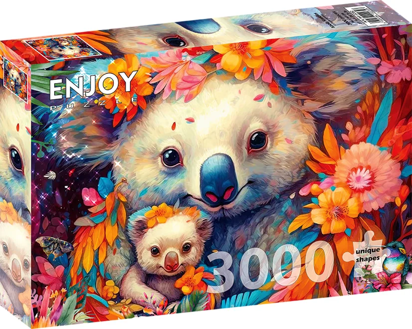 Enjoy Puzzle Mazlení s koalou 3000 dílků