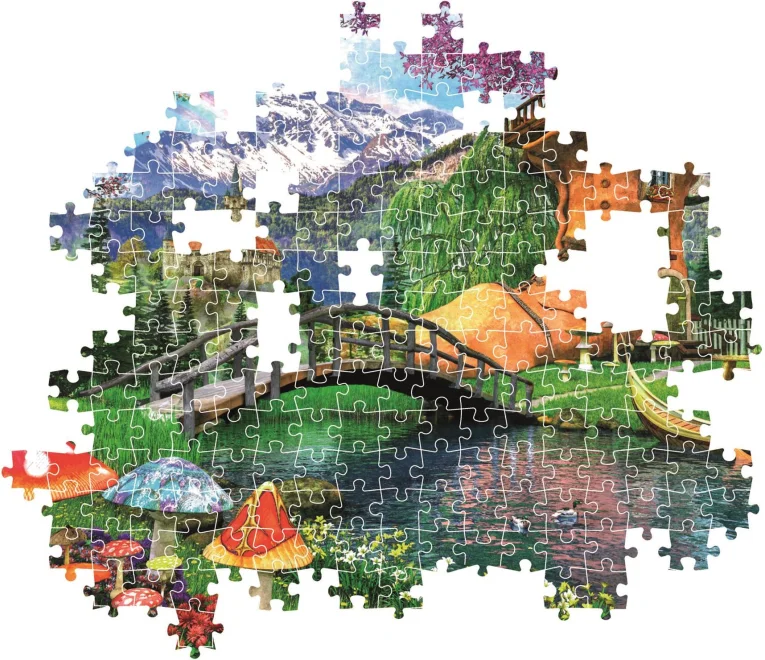 CLEMENTONI Puzzle Domek Old Shoe 500 dílků