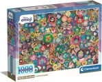 CLEMENTONI Puzzle Impossible Disney placky 1000 dílků