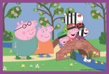 CLEMENTONI Obrázkové kostky Prasátko Peppa, 6 kostek