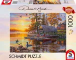 SCHMIDT Puzzle Loděnice s kánoemi 1000 dílků