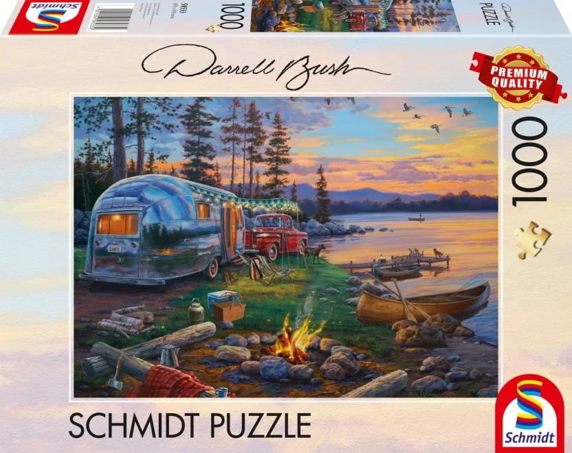 SCHMIDT Puzzle Tábornický ráj 1000 dílků