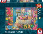 SCHMIDT Puzzle Barevné květinářství 1000 dílků