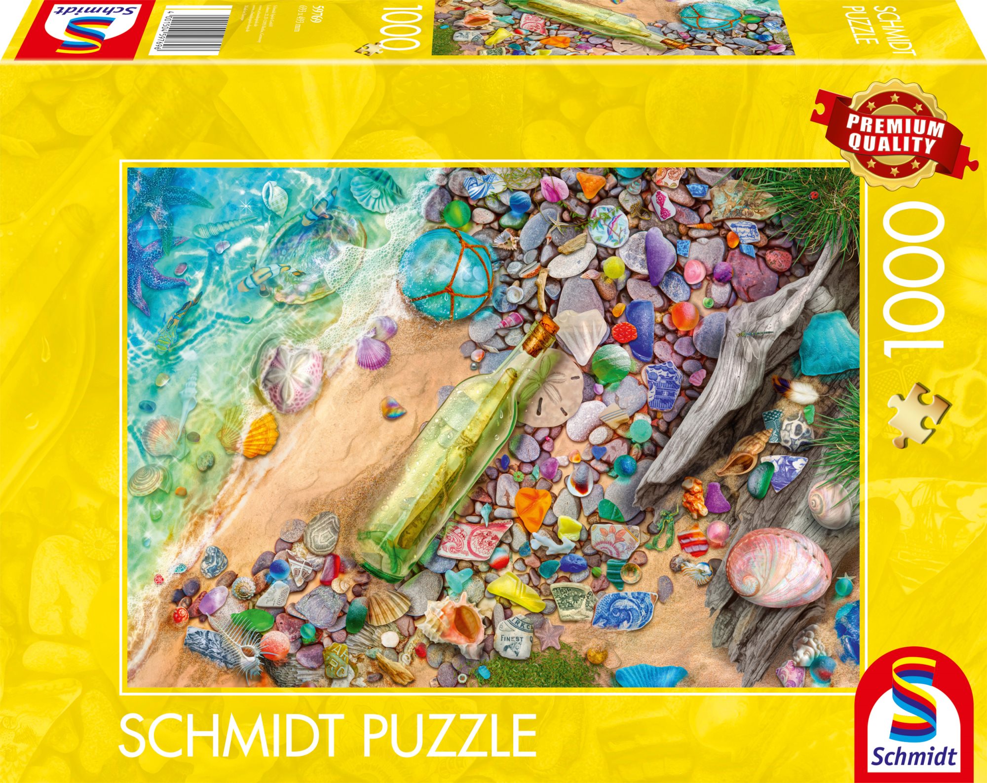 Schmidt Puzzle Plážové poklady 1000 dílků