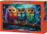 CASTORLAND Puzzle Tři sovičky 1000 dílků