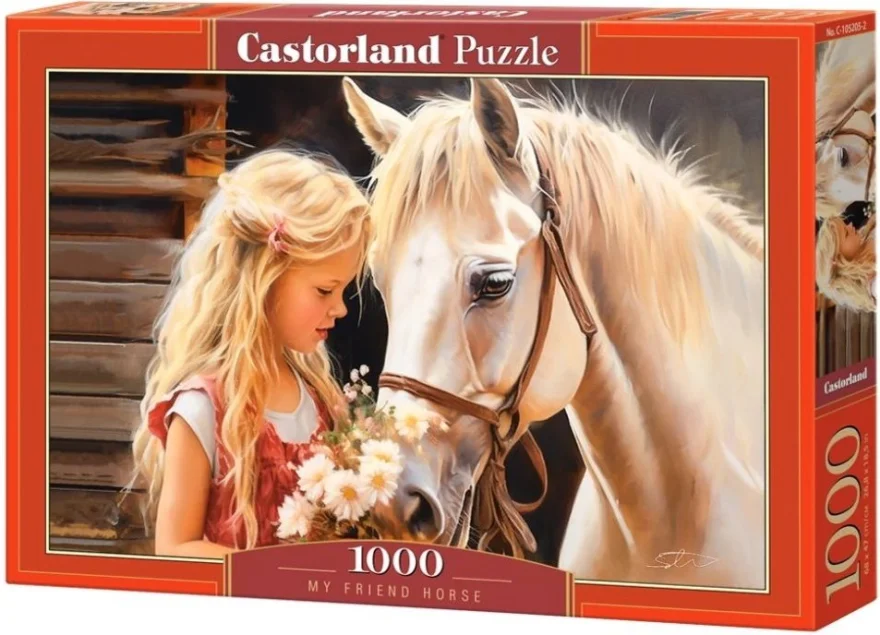 CASTORLAND Puzzle Můj přítel kůň 1000 dílků