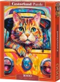 CASTORLAND Puzzle Kočičí cestování busem 1000 dílků