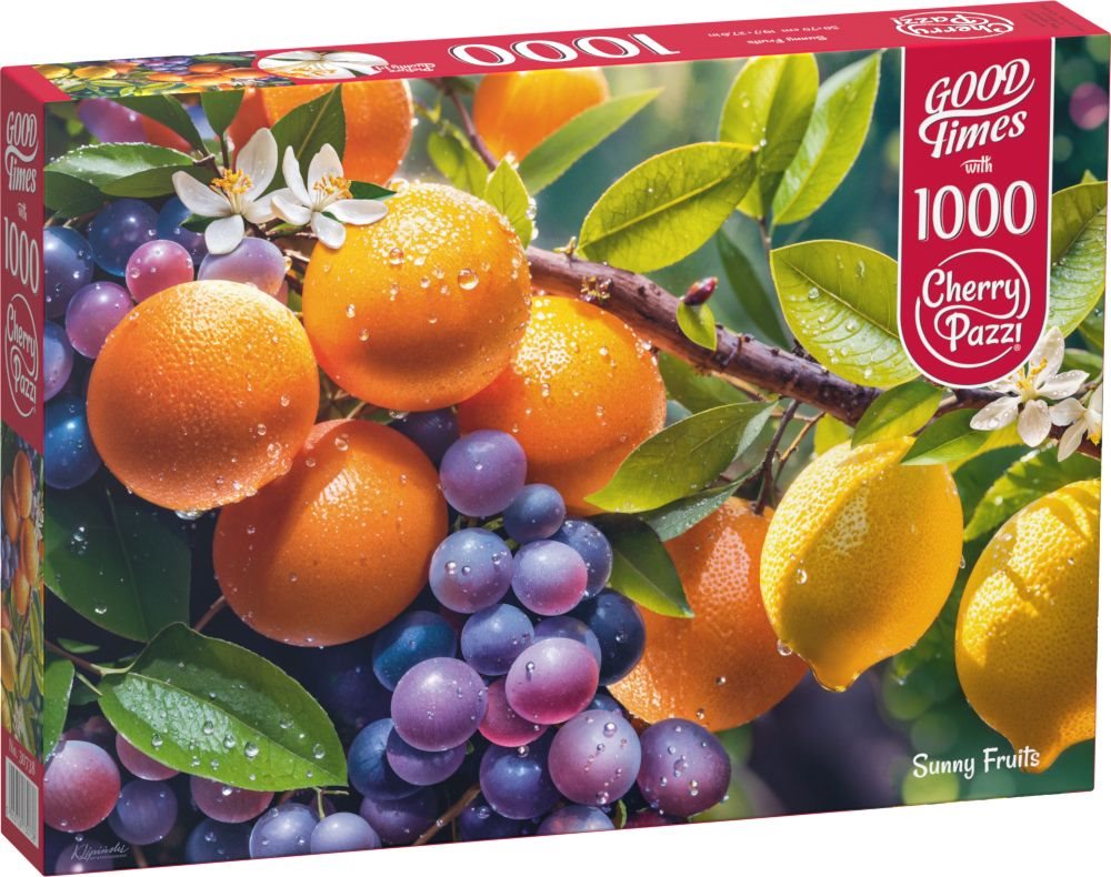 CHERRY PAZZI Puzzle Prosluněné ovoce 1000 dílků