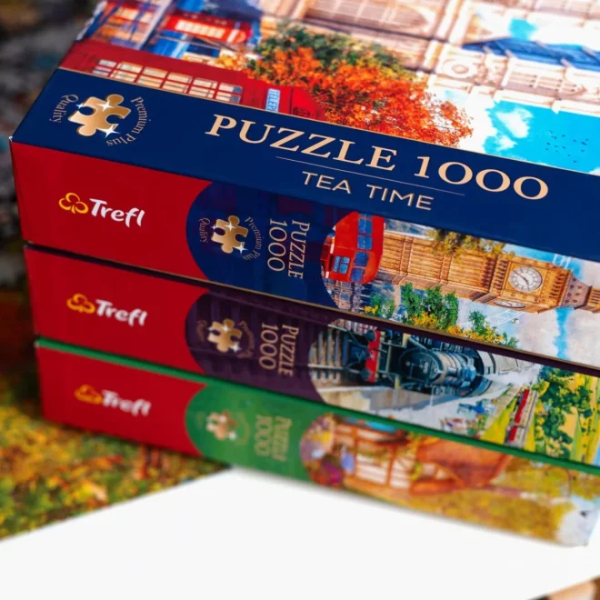 Trefl Puzzle Premium Plus Tea Time: Všechno hezké 1000 dílků